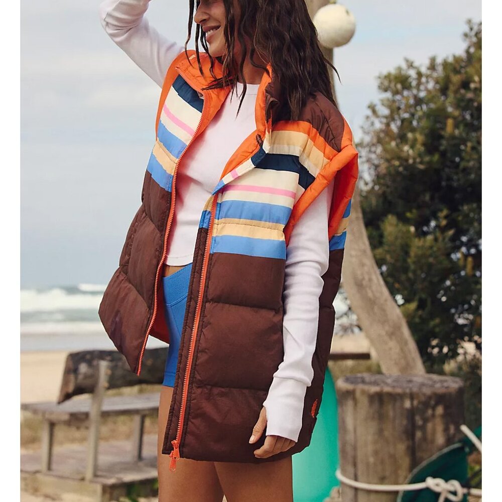 FP Movement by Free People Multicolor Striped Vest - Picture 3 of 13